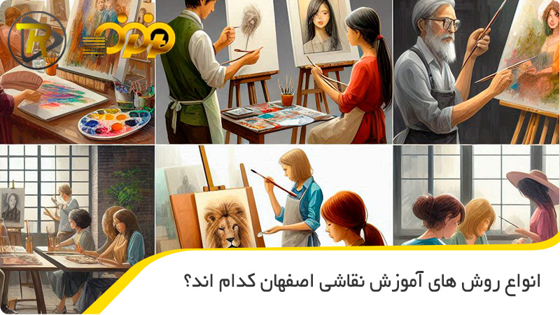انواع روش های آموزش نقاشی اصفهان کدام اند؟