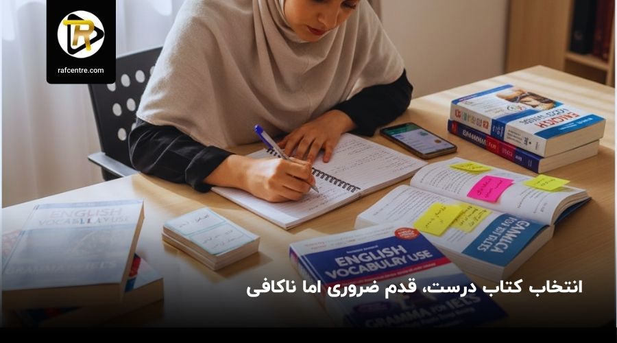 انتخاب کتاب مناسب برای یادگیری انگلیسی