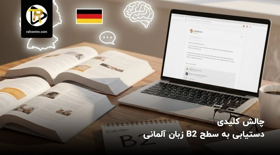 چالش دستیابی به سطح B2 زبان آلمانی