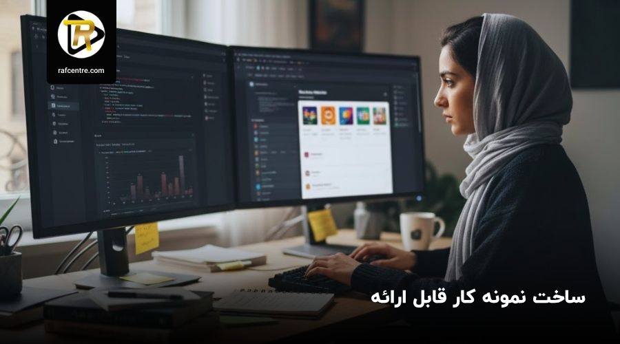 ساخت نمونه کار قابل ارائه