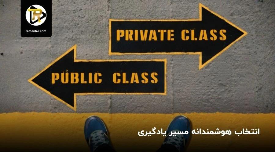 انتخاب مسیر یادگیری زبان انگلیسی